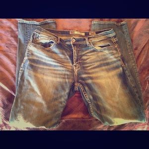 BKE straight leg long jeans